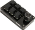 One Hand Macro Mechanical Keyboard, 6 Key Mini Keypad with Knob, DIY Programmable Keyboard for Gaming, Designers and Video Editors...