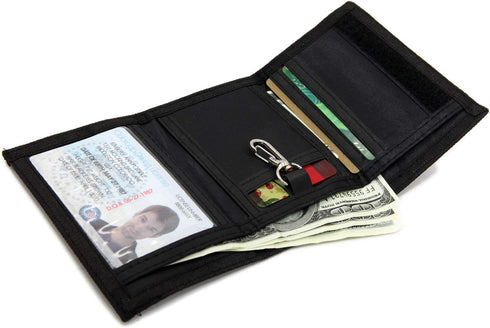 Kids Wallet for Boys and Girls, Novelty Wallet for Boys Ages 5-7, Camo Teen Wallet for Kids Birthday Gifts (Black)...