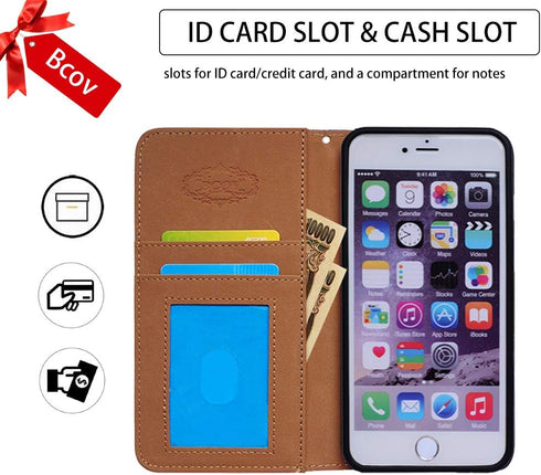 Bcov Galaxy S20 Case,Colorful Peacock Mandala Flowers Leather Flip Phone Case Wallet Cover with Card Slot Holder Kickstand for Samsung Galaxy S20...