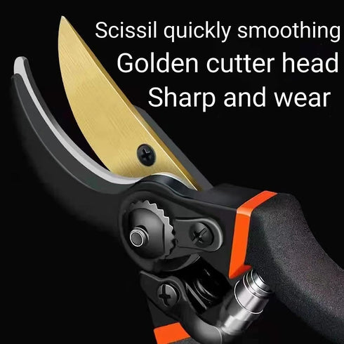 Heavy Duty Bypass Pruning Shears Gardening Manual Pruning Shears Plant Shears Flower Shears Best Gardening Shears, Tree Pruners Cutting Branches H...