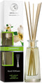 Jasmine Reed diffuser w/Natural Essential Jasmine Oil 3.4 Fl Oz (100ml) - Fresh & Long Lasting Fragrance - Scented Reed Diffuser - Gift Set w/ 8 b...