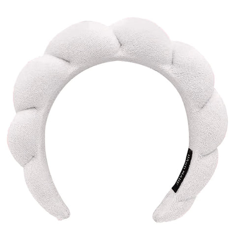 Headband for Washing Face,Spa Headband Makeup,Sponge Spa Headband for Washing Face,Makeup Removal,Shower,Skincare (White)...
