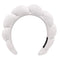 Headband for Washing Face,Spa Headband Makeup,Sponge Spa Headband for Washing Face,Makeup Removal,Shower,Skincare (White)...