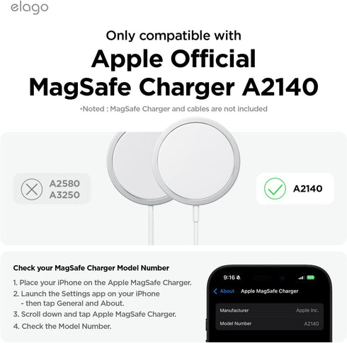 elago MagSafe Charging Station - Compatible with iPhone 16/15/14/13/12 Series, AirPods 4, AirPods Pro 2, AirPods Pro, AirPods 3, All Apple Watch S...