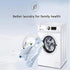 Rolling Washing Machine Cleaning Brush Long Flexible Cleaning Brush Durable Nylon Washer Drum Brush Cleaner Dryer Vent Cleaning Tool Cleaner Kit f...