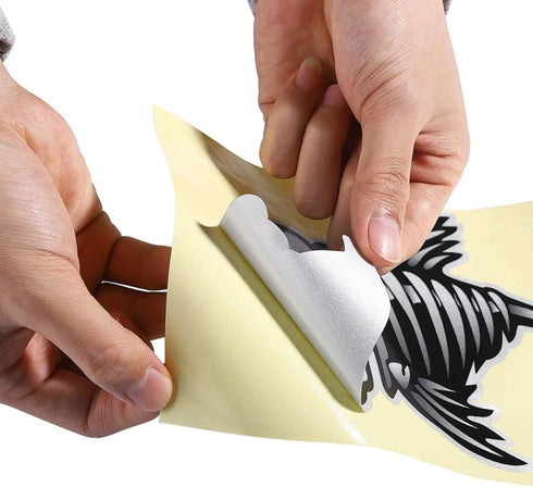 WINOMO 2Pcs 10x5 inch Fish Skeleton Decals Sticker Vinyl Auto Decal Sticker for Kayak Fishing Car...