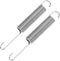 GUPO 4-1/4inch (2Pcs) Stainless Steel Replacement Recliner Sofa Chair Mechanism Tension Spring - Long Neck Hook Style...