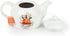 Original Cute Harry Potter Hogwarts Mini Porcelain 5oz Teapot Whimsical Colorful Castle Artwork Glossy White Glazed Ceramic Unique Thoughtful Magi...