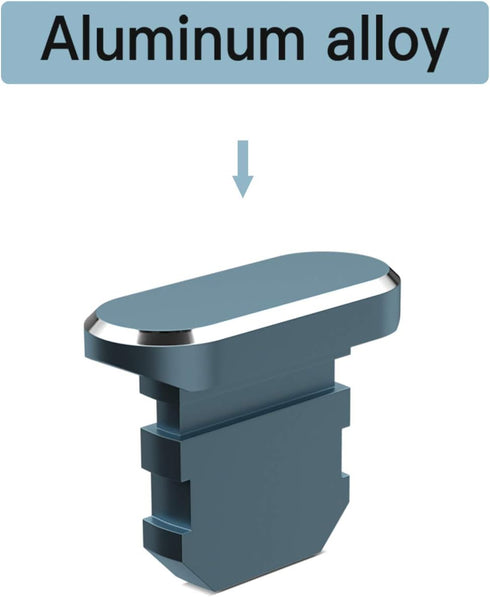 2 Pack Anti Dust Plugs for iPhone 13 11 12 Pro Max Dust Cover 8 Pin Dust Plug with Mini Storage Box iPhone Charging Port Plugs Compatible with iPh...