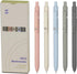 VICO 5PCS Gel Pens Fine Point (0.5mm) - Quick Dry Black Ink Pens - Fine Point Smooth Writing Pens for Journaling, Note Taking and Office...
