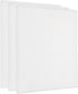 PATIKIL Paint Linen Canvases for Painting, 3 Pack 8x8 Inch Square Wood Frame Stretched Blank Art Canvas Board Panels for Acrylic, Oil, Tempera Pai...