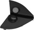Qiilu Front Door Pillar Tweeter Cover, 2pcs Car Tweeter Speaker Cover Trim Black Modification Replacement for RAV4 2014?2019...