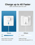 USB C Wall Charger, Seyas 20W Mini Fast Charger Type C Wall Charger Compatible with iPhone/iPad/Airpods/Pixel/Galaxy/Switch and More, 2-Pack......