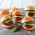 Mesh Silicone Hamburger Bun Mould, 20-Cavity Mini Hamburger Mould Silicone for Gluten-Free Hamburger Buns with Pinholes for Better Air Circulation...