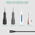 for Nicwell Water Flosser Charger, Lnauy Power Cord Compatible with Nicwell F5025 COSLUS F5020E Oralfree Cordless Portable Water Dental Flosser Re...