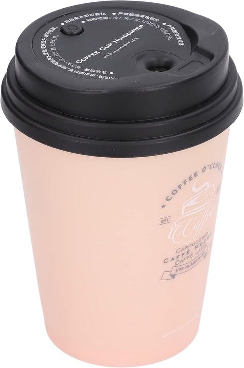 Zerodis Humidifier 300ml Car Humidifier Mini Desktop Humidifier Coffee Cup Shape Humidifier USB Humidifier()...