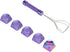 Heayzoki 5Pcs XDA Keycaps,XDA Mechanical Keyboard Keycaps with Color Plating Beautiful Textures Decorative,Special Touch Metal XDA Keycaps()...