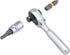Neiko 03002A Stubby Ratchet, 1/4 Inch Ratchet Wrench and Bit Driver, 108-Tooth Reversible Ratchet, 3.3 Degree, Mini 1/4 Ratchet Drive, Oval Head W...
