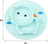 Toddler Plates, One-Piece Baby Plate for Toddlers and Kids, BPA-Free Strong Suction Plates for Toddlers, Dishwasher and Microwave Safe Silicone Pl...