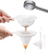 Aquarium Baby Brine Shrimp Sieve Eggshell Separator Artemia Collecting Net Kit 80 Mesh 200 Mesh for Brine Shrimp Hatchery...