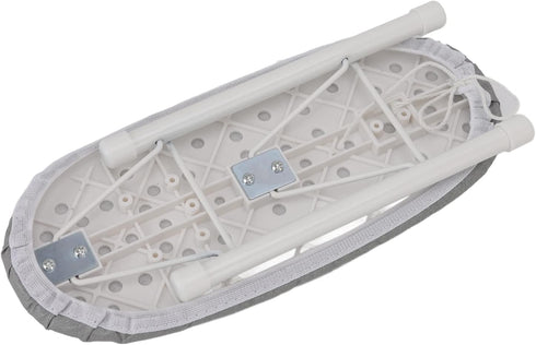Mini Ironing Board, Heat Resistant Tabletop Ironing Board S Multifunctional for Travel (Grey)...