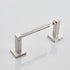 Toilet Paper Holder Wall Mount, Brushed Nickel Bathroom Toilet Paper Holder for SUS 304 Stainless Steel, Double Post Pivoting Square Toilet Paper ...