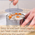 6Pack 3.15‘’ Food Rings Mold Stainless Steel Round Cake Rings, Small Mousse Molds Presentation Cooking Pastry Rings for Baking Dessert (6 Rings an...