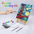 VOCHIC Canvas Painting Kit Pre Drawn Canvas for Painting for Adults Party Kits Paint and Sip Party Supplies 8x10 Canvas to PaintThe Starry Night G...