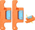 (2pcs) A-05 Orange Fiber Optic Stripper Tube Stripper Cable Ribbon Stripper 1.9-3.0mm with 1 spare blade Loose Buffer longitudinal Tube Stripper W...