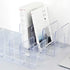 LUGUNU Clear Acrylic Desk File Sorter Purse/Handbag Organizer clutch divider Mesh Folder Office Supplies Stand Bookshelf (3 Sections) (4 Sections)...