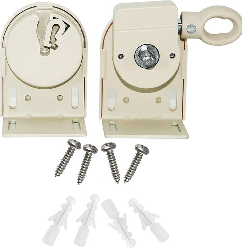 Universal Replacement Installation Accessories for Indoor/Outdoor Sunshade and Roller Blinds(Crodless Bracket)...