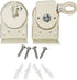 Universal Replacement Installation Accessories for Indoor/Outdoor Sunshade and Roller Blinds(Crodless Bracket)...