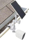 ALERTCAM 2-in-1 Weatherproof Gutter Mount for Arlo Solar Panel and Arlo Pro/Arlo Pro 2/Arlo Pro 3/Arlo Pro 4/Arlo Ulra Security Camera, Perfect An...
