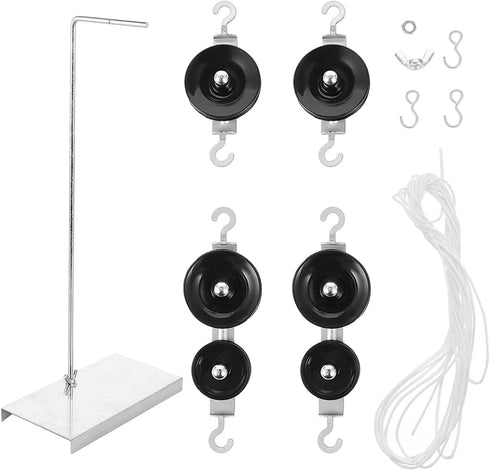 ULTECHNOVO Pulley Block Physics Experiments Physics Lab Science Kits for Students Physics Experiment Lab...