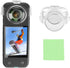 LICHIFIT Transparent Lens Cover Detachable Camera Lens Protector Case Lens Cap for Insta360 X3 Panoramic Camera...
