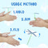 100 Pcs Flying Helicopter Toys Set, 50 Propeller+ 50 Rod,Hand Helicopter, Party Favors Outdoor Toy for Kids Ages 4-8, Gift Summer Outside Yard Act...