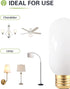 LED Light Bulb, 25W Equivalent, Soft Warm White 2700K, 3 Pack, E26 Base, 2W, Tubular, Dimmable, Milky Glass, T45, 200 Lumen, 90% Energy Saving, In...