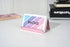 Rose Gold Business Card Holder for Desk, Cute Business Card Holder Display Stand, Metal Desktop Business Card Organizer for Women (2nd Generation)...