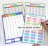 Dry Erase Multiplication and Division Practice Boards – Double Sided Times Table Learning Tool for Kids Students, Classroom, and Home Learning – M...