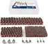 338 PCS Abrasive Sanding Drum Kit 1/2 '' 1/4 '' 3/8" Drill Chuck Sander Tool Set Rotary Tools...