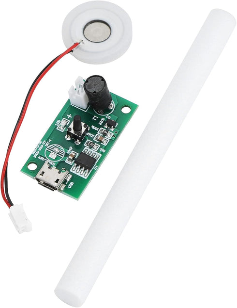 Tbest air humidifier driver board 740 USB 5v ultrasonic atomizer atomization plate circuit cotton mist maker tranucer and module holes bottle for ...