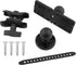 Fish Finder Mount - 360 Degree Ball-Mount Fish Finder Mount Base - Plastic Fish Finder Bracket - Fish Finder Holder - Fish Finder Rack for Boat Ka...