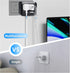Wall Surge Protector - 3 AC Outlets and 2 USB Ports Power Strip with Premium Protection, Wall Mount Outlet Splitter, Extender Charging Station (Bl...