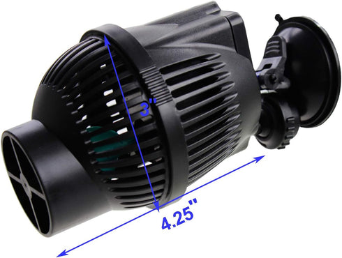 AQUANEAT Circulation Pump, Aquarium Wave Maker, Fish Tank Powerhead Submersible Water Pump w/Suction Cup (Large 1300 GPH)...