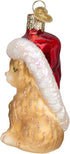 Old World Christmas Santa Kitten Glass Blown Ornaments for Christmas Tree...