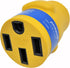 Parkworld 691944 Power Adapter 4-Prong Generator 30A Locking L14-30P Male to RV/EV 50 AMP 14-50R Female (Yellow)...