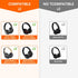 Replacement Ear Pads for Beats Studio 2/3 Wired/Wireless Headphones, Ear Pads for B0501 / B0500, Beat Studio Earpads with Noise Cancelling Foam, S...