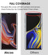 [3 Pack Galaxy Note 9 Screen Protector, UV Tempered Glass, Edge to Edge Full Screen Adhesive, Sensitive Touch, Scratch Repair, HD Display without ...