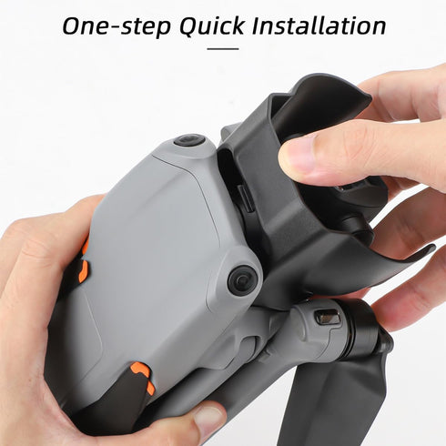 Air 3 Lens Hood Anti-Glare Sunshade Cover, Gimbal Camera Guard Protector for DJI Mavic Air 3 Drone...