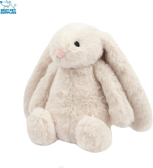 Best Pet Supplies Interactive Bunny Buddy Dog Toy with Crinkle and Squeaky Enrichment for Small and Medium Breed Puppies or Dogs, Cute and Plush -...